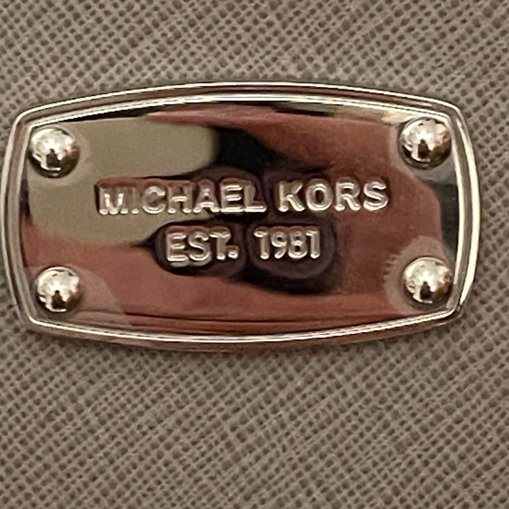 Michael Kors Gray Satchel with Silver Hardware - Picture 2 of 4
